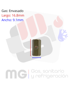 cupla para pico longvie doble rosca