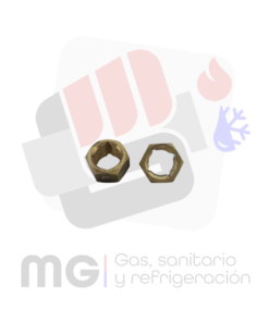 inserto de bronce estria cuadrada