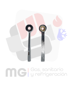 manija cromo para gas 8mm