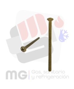 tornillo para sopapa de bronce natural